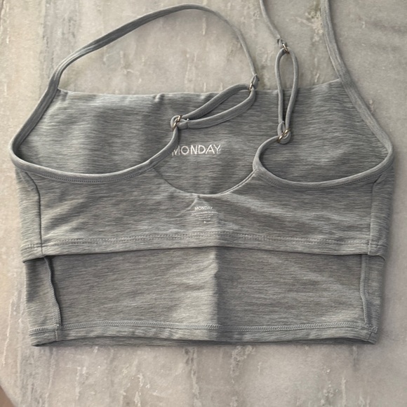 Monday Body Activewear Set in Heather Grey - Picture 13 of 16